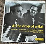 Flanders & Swann At The Drop Of A Hat LP Parlophone PMC1033 EX/EX 1960s yellow black label