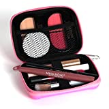 All in One Makeup Kit for Women Full Kit ,Professional Makeup Kit, Includes 2-Color Powder ,2-Colors Blush, eyeliner, eyebrow pencil, powder puff, Eyeshadow Stick, Mascara, lip gloss, Double-ended Lipstick ,cosmetic bag(Pink)