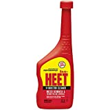 Heet Iso-HEET Water Remover And Premium Fuel Line Antifreeze + Injector Cleaner Helps Increase Gas Mileage Improves Engine Performance Year Round Performance, 12 fl. oz. (28202) , Red