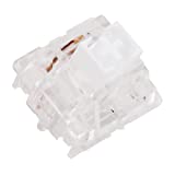 WS Aurora Series Linear Mechanical Keyboard Switches 5 Pins PCB Mount Lubed Switches Clear(35pcs)