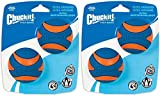 Chuck It! Ultra Squeaker Ball, Medium 4ct (2 x 2ct)