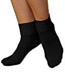 Buster Brown Comfort Toe Stretch Socks, Black, 3-pk
