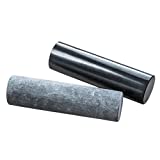 Genuine Shungite Cylinders Harmonizers Set | Shungite & Soapstone Egyptian Rods | Polished Harmonizers from Karelia | Real Shungite Healing Cylinders for Yoga Meditation Chakra Balancing Reiki HCP1