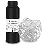 VOXELAB 3D Printer Resin, Rapid Resin LCD UV-Curing Resin 405nm Standard Photopolymer Resin for LCD 3D Printing, High Precision & Quick Curing & Excellent Fluidity - 500g (Transparent)