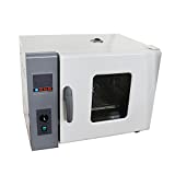 INTBUYING 220V Digital Forced Air Convection Drying Oven Heat Industrial Lab Temperature Control Adjustable Fan Speed (13.4X13.8X13.8inch Chamber)