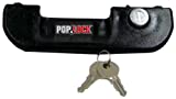 Pop & Lock  Manual Tailgate Lock for Toyota Tacoma, Fits 1995 to 2004 Models (Color Black, PL5100, Standard Lock)