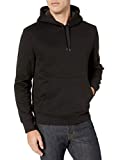 Amazon Essentials Men's Sherpa-Lined Pullover Hoodie Sweatshirt, Black, X-Large
