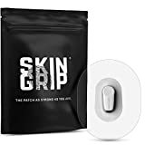 Skin Grip Adhesive Patches for Dexcom G6 CGM (20-Pack), Waterproof & Sweatproof for 10-14 Days, Pre-Cut Adhesive Tape, Continuous Glucose Monitor Protection(Clear)