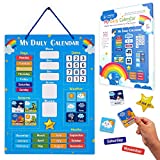 Simply Magic Kids Calendar 2023 - My First Daily Magnetic Calendar for Kids, All About Today Board, Days of The Week Calendar for Kids - Preschool Classroom Calendar for Wall, Circle Time Calendar