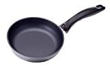 Swiss Diamond 7 Inch Frying Pan - HD Nonstick Diamond Coated Aluminum Skillet Dishwasher Safe and Oven Safe Fry Pan, Grey