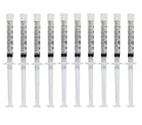 Teeth Whitening Gel Syringe Dispensers 44% Carbamide Peroxide Tooth Bleaching Gel Dispensers 10 pcs