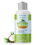 Oatmeal Dog Shampoo & Conditioner 17oz-5 in 1 Plant-Based Organic Sulfate-Free Soap-Free-Deshed Moisturizer for Dandruff Allergies & Itchy Dry Sensitive Skin-Grooming for Smelly Puppy[Pro Pet Works]