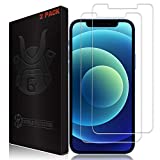 G-Armor 2 Pack Screen Protector for iPhone 12 Mini - Tempered Glass Screen Saver, Phone Case Friendly, Lifetime Replacement, Protective Screen Cover for 5.4 Inch iPhones