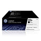 HP 85A Black Toner Cartridges (2-pack) | Works with HP LaserJet Pro P1102, P1109 Series, HP LaserJet Pro MFP M1212, M1217 Series | CE285D