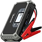 AstroAI Car Jump Starter, 2000A 12V 8-in-1 Battery Jump Starter, Up to 7.0L Gas & 3.0L Diesel Engines, Intuitive LED Screen, Quick Charge 3.0 Power Bank with Cigarette Adapter, Jumper Cable