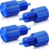 4 Pieces Brake Proportioning Valve Bleeder Tool Drum Brake Tool Proportioning Valve Brake Tools for Disc/Disc Disc/Drum Pv2 Pv4 Compatible with Ac Delco 172-1353, 172-1371 (Blue)