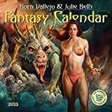 Boris Vallejo & Julie Bell's Fantasy Wall Calendar 2023: Escape to a World Swirling with Mystery and Magic