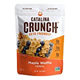 Catalina Crunch Maple Waffle Keto Cereal (9Oz Bags) | Low Carb, Sugar Free, Gluten Free | Keto Snacks, Vegan, Plant Based Protein | Breakfast Cereals | Keto Friendly Food