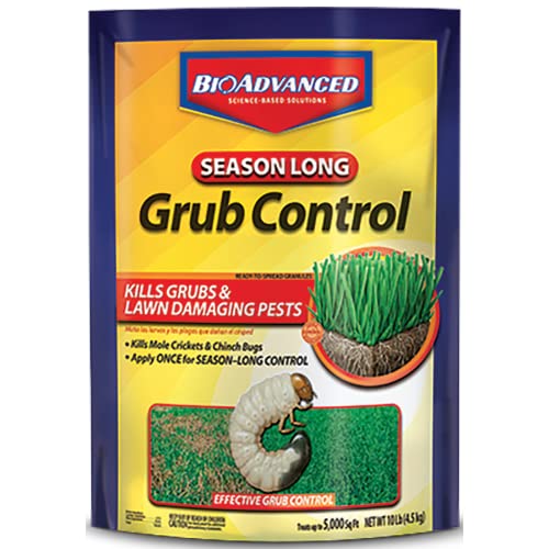 BioAdvanced Season Long Grub Control, Ready-to-Spread Granules, 10 LB