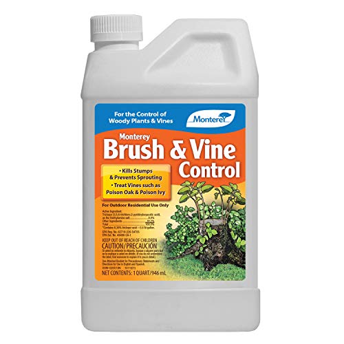 Monterey LG5367 Brush and Vine Killer Stump and Tree Sprouting Herbicide Control Concentrate, 32 oz