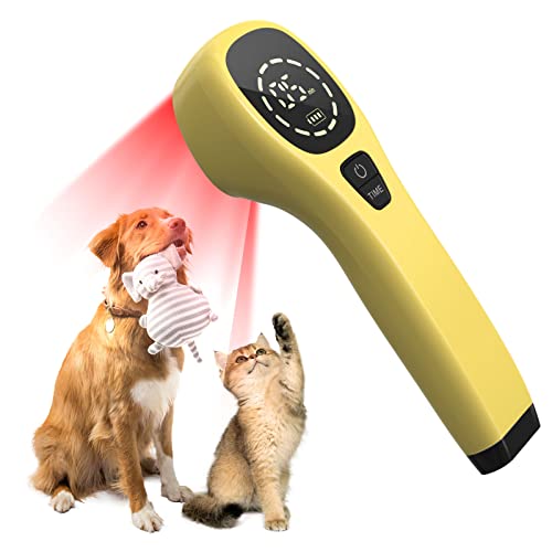 Jitesy Red Light Therapy for Dogs, Cold Laser Therapy for Dogs, Pet Laser Therapy, Vet Device for Pets, Infrared Light Therapy for Pain Relief, Dogs, Cats, Horses and Animals