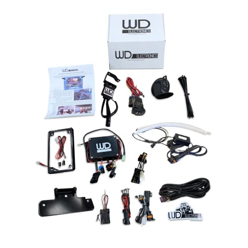 WD Electronics Polaris General - Sequential LED Integrated Street Legal Turn Signal Kit, 2018-2022 All Models, Easy Install Plug and Play