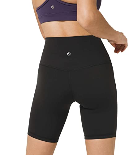 Lululemon Athletica LULULEMON Align High-Rise Short 8 in (Black (8 in ), 4)