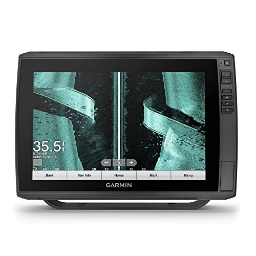 Garmin ECHOMAP Ultra 126sv with GT56UHD-TM Transducer, 12" Touchscreen Combo with BlueChart g3 Charts and LakeVu g3 Maps and Added High Def Scanning Sonar