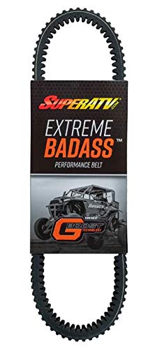SuperATV Extreme Badass CVT Drive Belt for 2020+ Polaris Ranger 1000/1000 Crew/Pro XD/XD Crew | 3211218 | Smooth Engagement | Built for High Temps and Extreme Abuse!