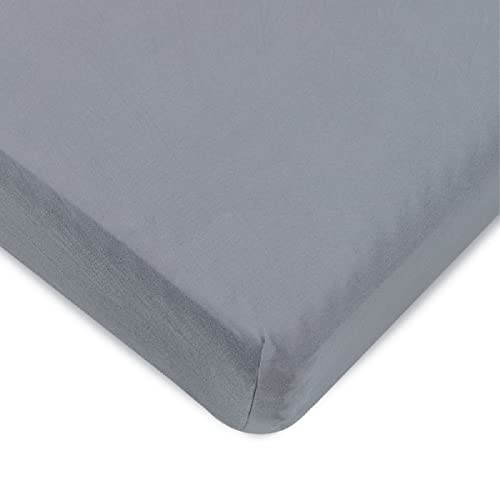 Fitted Sheet for The Milliard Trifold Mattress, Super Soft and Cozy Washable Grey Sheet (Queen, 4.00)