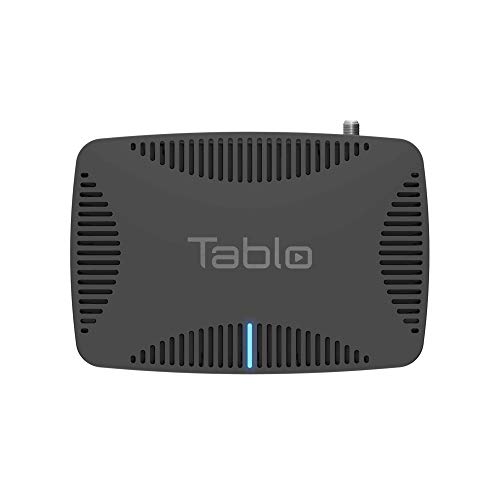 Tablo Quad Over-The-Air [OTA] Digital Video Recorder [DVR] - with WiFi, Live TV Streaming, Black