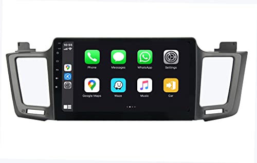 SYGAV Android 11 Car Stereo for 2013-2018 Toyota RAV4 Radio Wireless Carplay GPS Navigation 10.2 Inch IPS Touch Screen Android Auto HD Head Unit Player