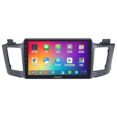 Dasaita 10.2" Car Stereo for Toyota RAV4 2013 2014 2015 2016 2017 2018 Apple Carplay Android Auto Touch Screen Bluetooth Head Unit 4G+64G Car Radio GPS Navigation DSP 30Band EQ