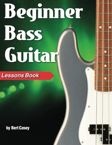 Beginner Bass Guitar Lessons Book