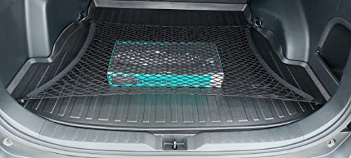 Rear Trunk Floor Style Mesh Cargo Net for Toyota RAV4 LE XLE 2019-2023- Car Accessories - Premium Trunk Organizer and Storage - Cargo Net for SUV - Vehicle Carrier Organizer for Toyota RAV4