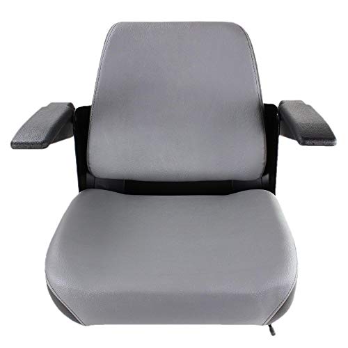 E-K3011-56010 Zero Turn Mower Seat for Kubota Z125EBR, Z125SKH, Z122EBR, Z121SKH, ZG127S (With Seat Suspension and Work Light), ZG127E, ZG123S (With Seat Suspension and Work Light), ZG124E