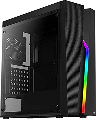 AeroCool Bolt-G-BK Tempered Glass RGB Mid Tower