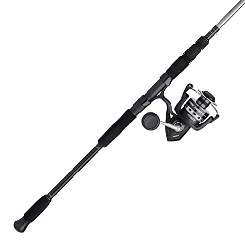 PENN Pursuit IV Spinning Reel and Fishing Rod Combo, Black/Silver, 4000 Reel Size - 7' - Medium - 2pc