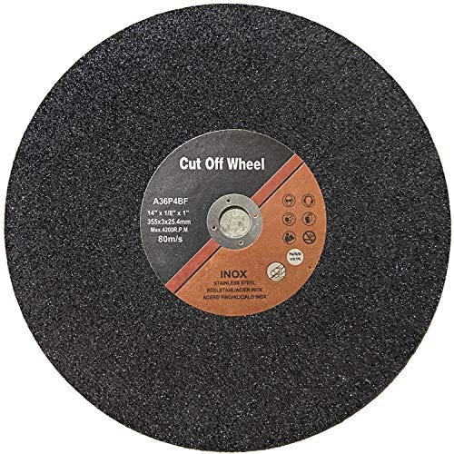 14-Inch Cut-Off Wheel,10-Pack,14 Inch Abrasive Cut Off Blades Metal Cutting,Chop Saw Blades 14 Inch