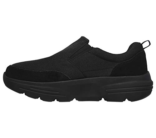 Skechers Men's Go Walk Duro - Water Repellent Performance Walking Shoe, Black, 10 M US