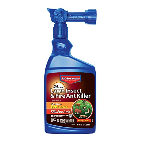BioAdvanced 24 Hour Lawn Insect & Fire Ant Killer, Ready-to-Spray, 32 oz