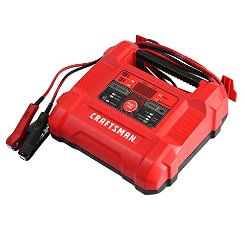 CRAFTSMAN CMXCESM162 15A 6V/12V Automotive Battery Charger and Maintainer