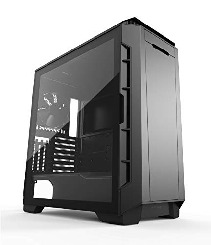Phanteks (PH-EC600PSTG_BK01) Eclipse P600S Hybrid Silent and Performance ATX Chassis  Tempered Glass, Fabric Filter, Dual System Support, Massive Storage, PWM hub, Sound dampening Panels, Black