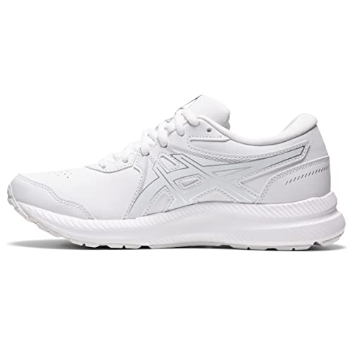 ASICS Women's Gel-Contend SL Walking Shoes, 9.5, White/White