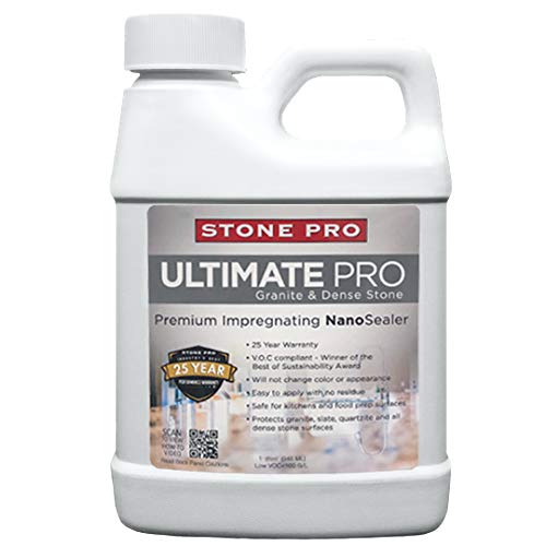 StonePro  Ultimate Pro Sealer (1 Pint  16 Fl Oz) (for Sealing Granite, Slate, Quartzite & Dense Stone)