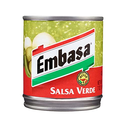 EMBASA Salsa Verde, Medium, 7 Oz Can (12-pack)