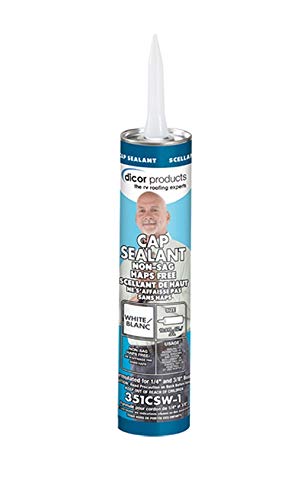 Dicor 351Csw-1 White Cap Sealant 10 Oz Tube