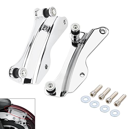 PBYMT 4 Point Docking Hardware Kit Chrome Compatible for Harley Davidson Road Glide Road King Street Glide Electra Glide 2014-2023