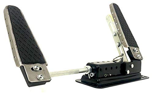 AMM Able Motion Mobility Left Foot Gas Pedal Accelerator LFGP Drive Assist for Handicap - Disabled - Amputee - Injured - Stroke Drivers - Left Foot Driving Device with AMM Left Accelerator Pedal