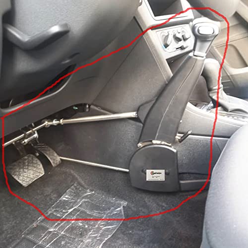kashaipu Hand Controls Driving Cars Feet Disabled Handicap Driver Aid Equipment Handle Gear Style Control Gas/Brake Pedals Assist High-end Device Kit